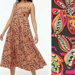 J. Crew Floral Maxi Dress - Multicolor